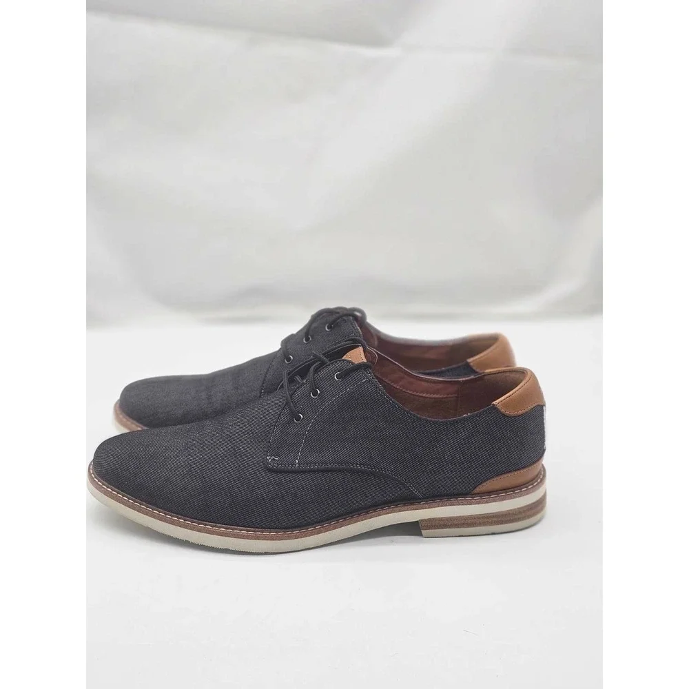 Florsheim Oxford Shoes Mens 13M Blue Denim 14273-001 Lace Up Casual